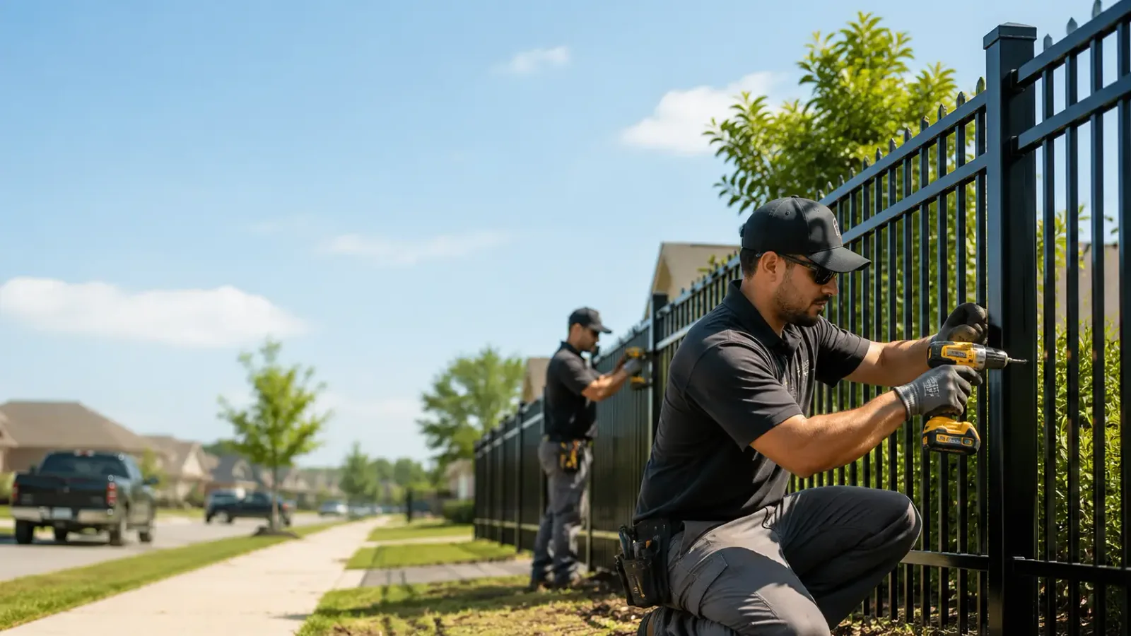 Metal Fence Installation in Opelika, AL